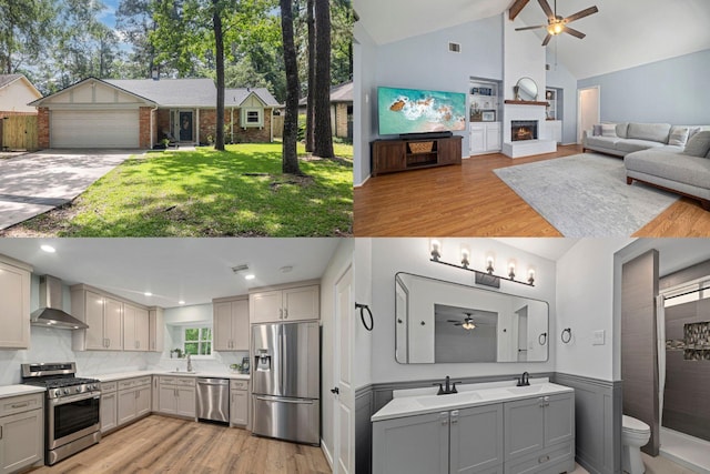13 Leverwood Ct, The Woodlands, TX 77381 - view of a document with multiple images