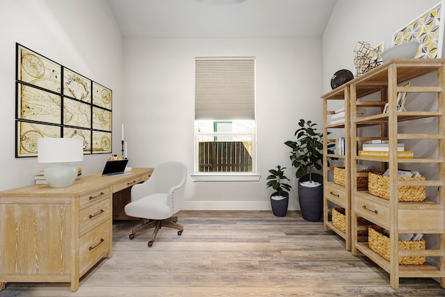 7114 Clubtail Rd, Katy, TX 77493 - office space with light wood-style flooring and baseboards