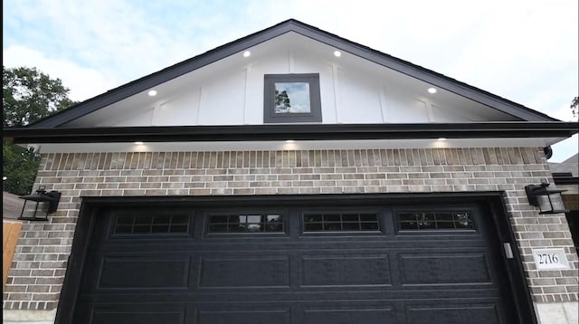 2716 Garapan St, Houston, TX 77091 - garage with driveway