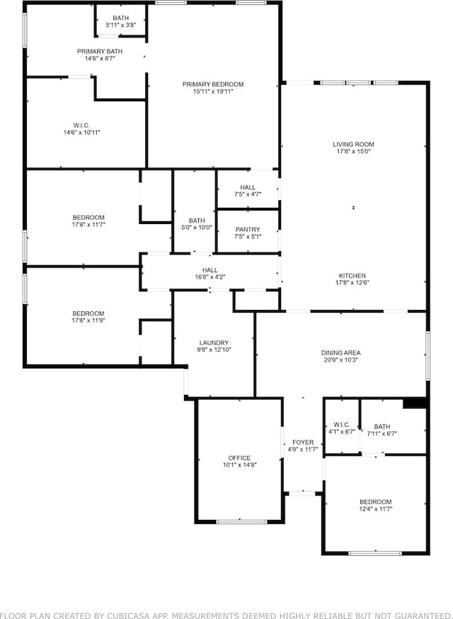 11510 Gingerland Dr, Conroe, TX 77304 - floor plan / room layout
