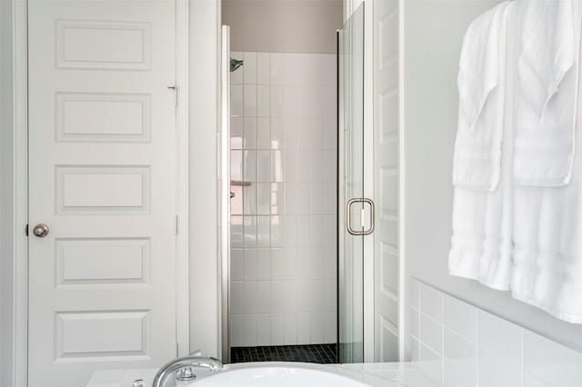 30142 Gold Finch Pl, Fulshear, TX 77441 - full bath featuring a stall shower