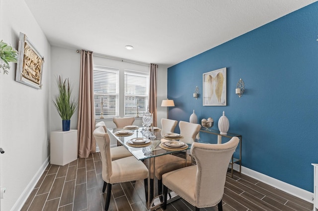 6804 Westview Dr Unit 2207, Houston, TX 77055 - dining space with wood finish floors and baseboards