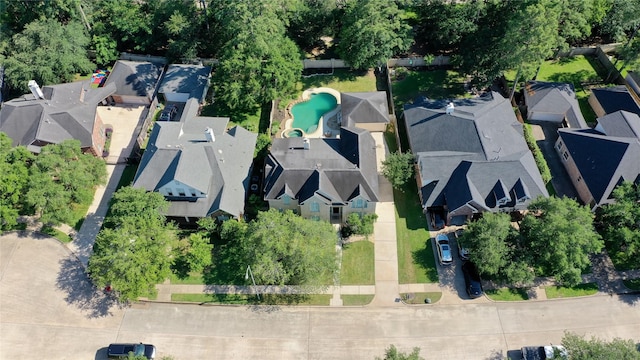 16219 Haden Crest Ct, Cypress, TX 77429 - aerial view of property's location featuring nearby suburban area and a pool area