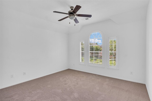 16219 Haden Crest Ct, Cypress, TX 77429 - unfurnished room with carpet floors, baseboards, and ceiling fan