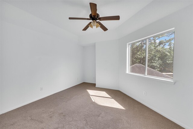 16219 Haden Crest Ct, Cypress, TX 77429 - unfurnished room with carpet, ceiling fan, and baseboards