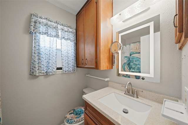 21410 Glenbranch Dr, Spring, TX 77388 - bathroom with vanity and toilet