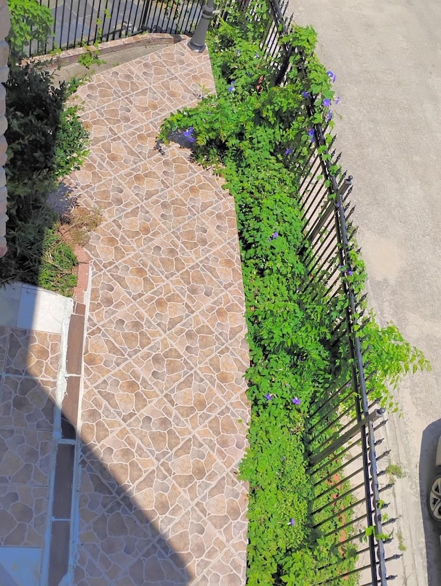 view of patio / terrace with fence