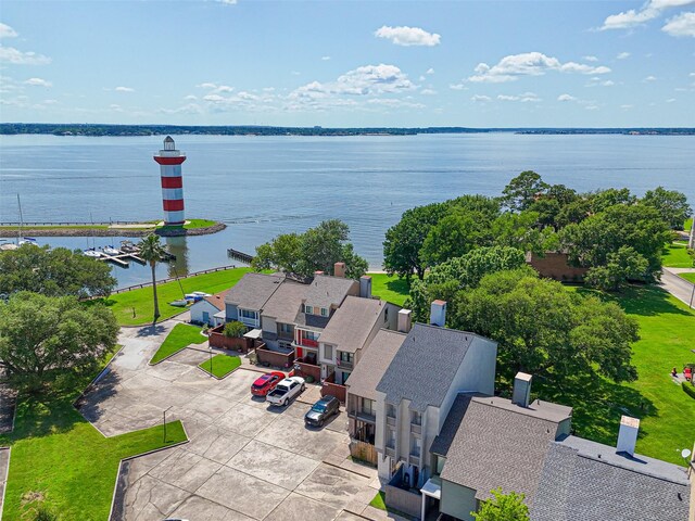 1924 Clipper Ct, Willis, TX 77318 - aerial view of a large body of water