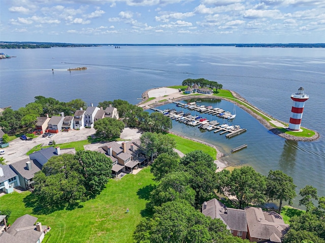 1924 Clipper Ct, Willis, TX 77318 - drone / aerial view of a nearby body of water