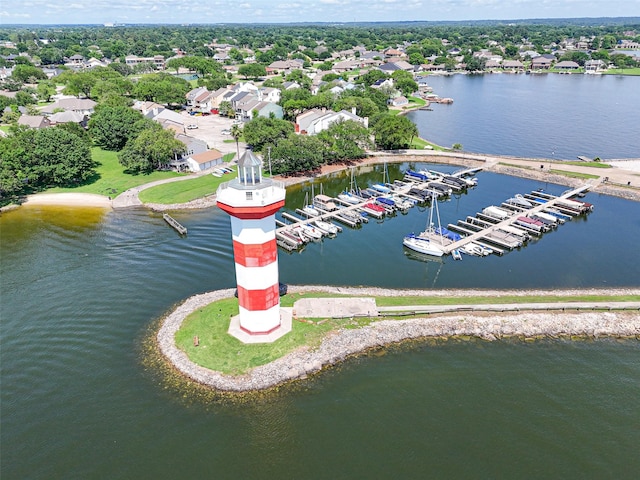 1924 Clipper Ct, Willis, TX 77318 - drone / aerial view of a nearby body of water
