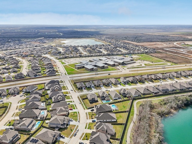 531 Campbell Dr, League City, TX 77573 - aerial view of property's location featuring nearby suburban area and a nearby body of water
