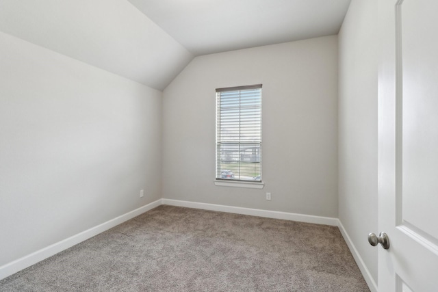 531 Campbell Dr, League City, TX 77573 - bonus room with carpet flooring, lofted ceiling, and baseboards