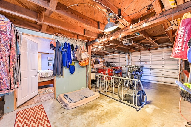 5005 Avenue N Rear Ave N, Rear, Galveston, TX 77551 - garage with a garage door opener