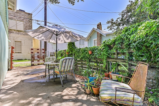 5005 Avenue N Rear Ave N, Rear, Galveston, TX 77551 - view of patio / terrace