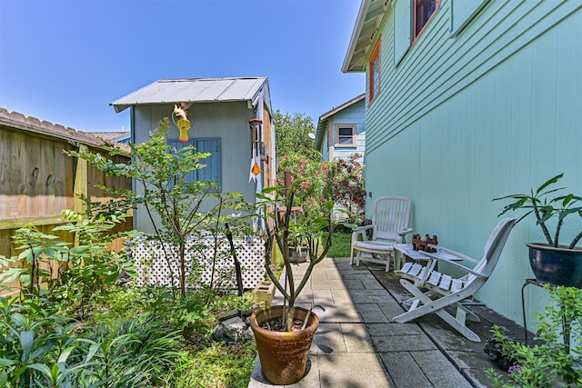 5005 Avenue N Rear Ave N, Rear, Galveston, TX 77551 - view of patio