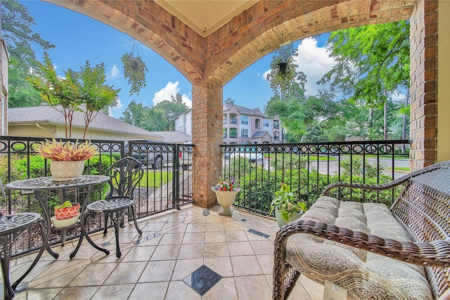 6607 Lake Woodlands Dr Unit 612, The Woodlands, TX 77382 - view of balcony