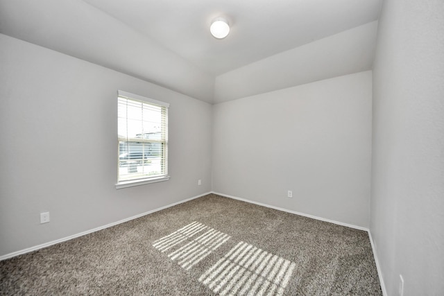 4727 Lombardy Fire Trl, Katy, TX 77449 - carpeted empty room with baseboards and vaulted ceiling