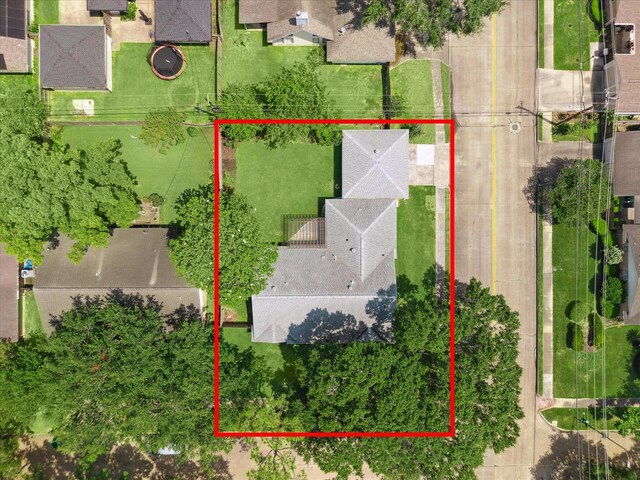 5402 Indigo St, Houston, TX 77096 - drone / aerial view