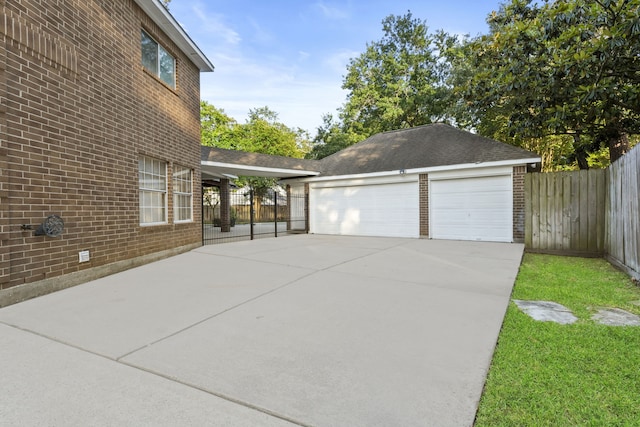 6503 Ambercrest Ct, Spring, TX 77389 - view of detached garage