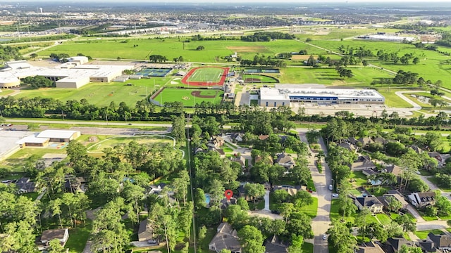 6503 Ambercrest Ct, Spring, TX 77389 - aerial view of property and surrounding area
