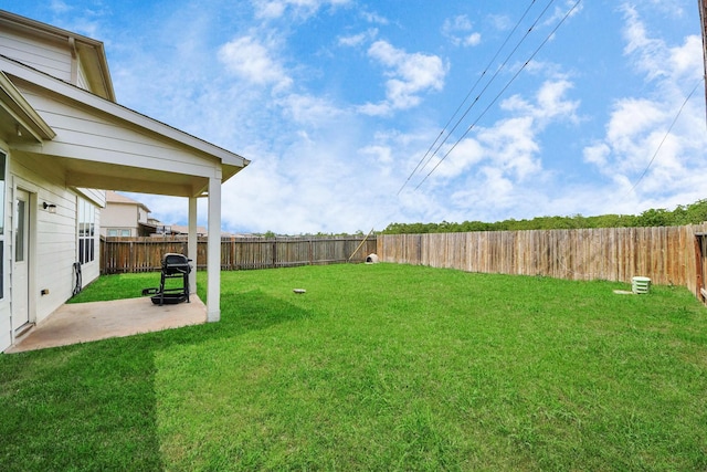 9703 Tipton Sands Dr, Humble, TX 77396 - view of yard with a patio area