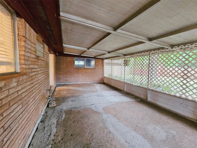 807 Golf Ct, Stafford, TX 77477 - view of unfurnished sunroom