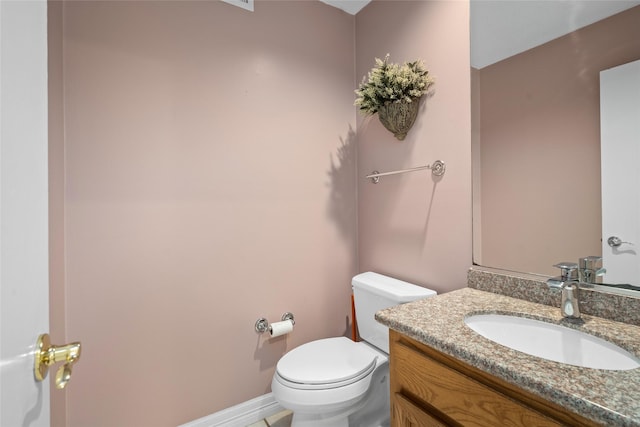 65 Hickory Oak Dr, The Woodlands, TX 77381 - half bath with toilet and vanity
