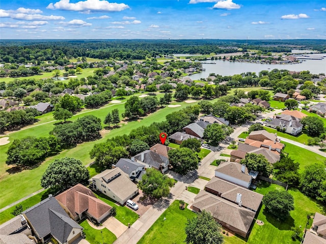 170 April Cv, Montgomery, TX 77356 - aerial perspective of suburban area featuring a nearby body of water