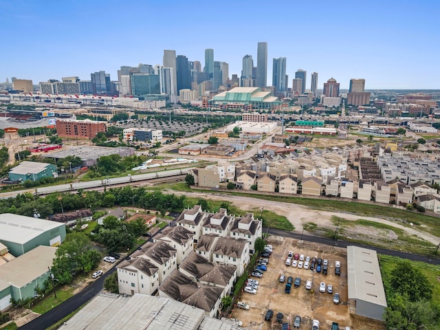 drone / aerial view of a view of skyline
