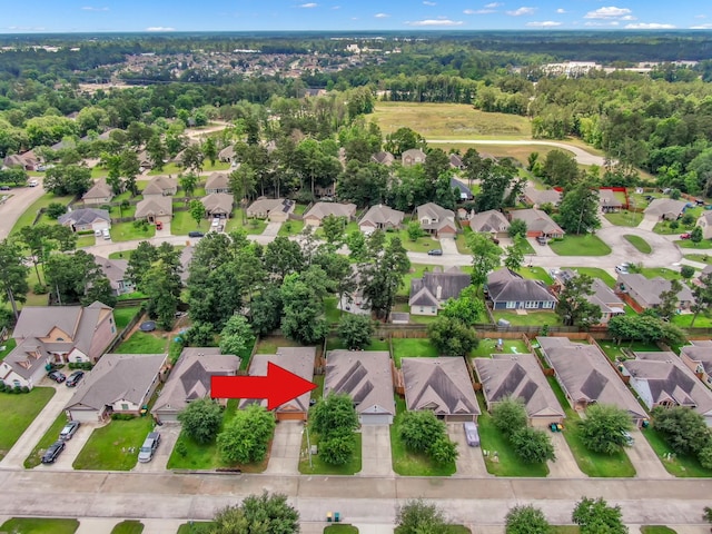 view of property location with nearby suburban area