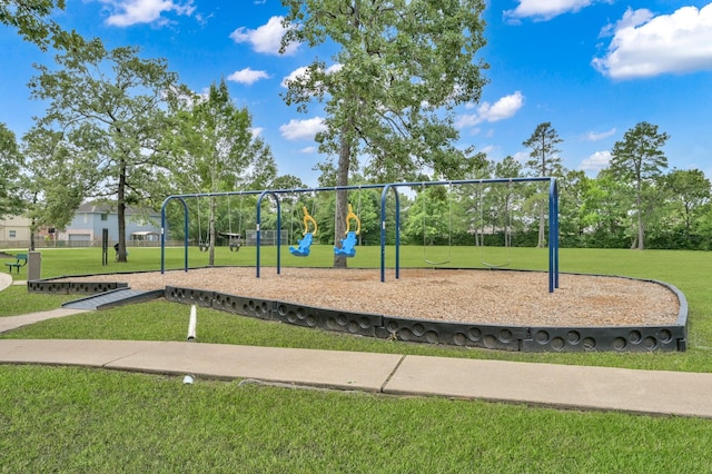 surrounding community featuring a yard