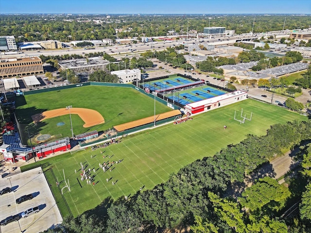 12709 Huntingwick Dr Unit 167, Houston, TX 77024 - aerial view of a tree filled landscape