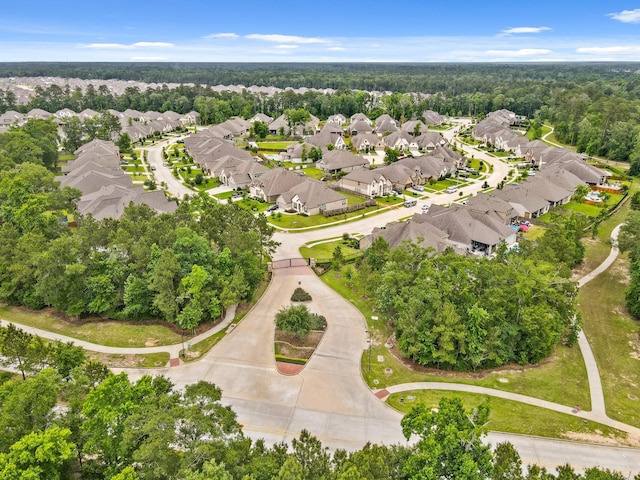 23440 Yaupon Hills Dr, New Caney, TX 77357 - aerial view of property's location featuring nearby suburban area and a heavily wooded area