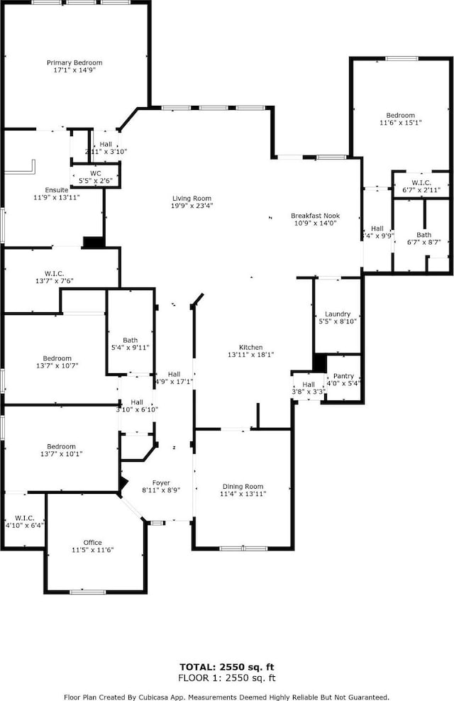 23440 Yaupon Hills Dr, New Caney, TX 77357 - floor plan / room layout