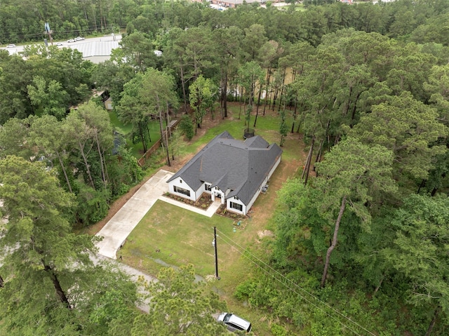 7321 Ponderosa Dr, Magnolia, TX 77354 - view of subject property featuring a forest