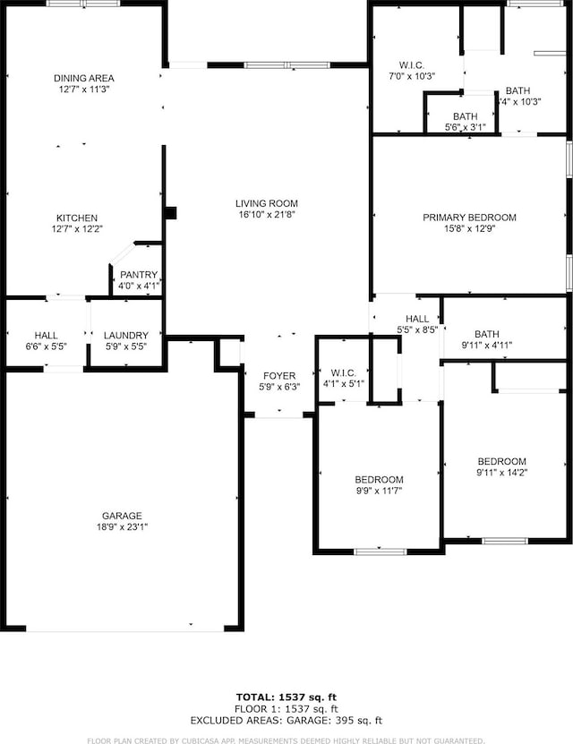 426 Pebble Dr, Dayton, TX 77535 - home floor plan
