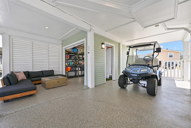 16716 Tahiti Way, Galveston, TX 77554 - view of garage