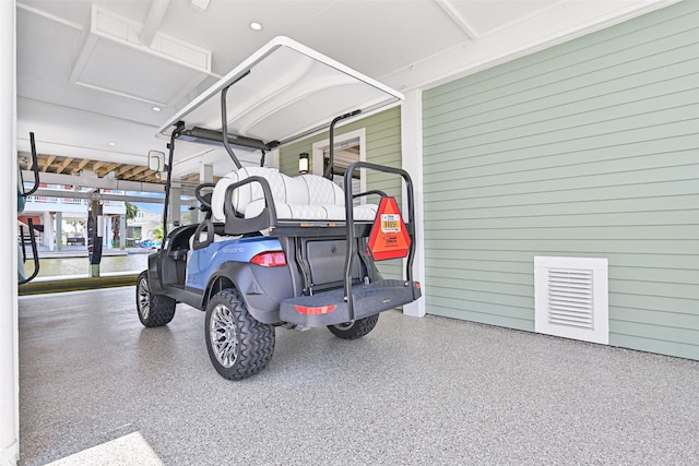 16716 Tahiti Way, Galveston, TX 77554 - view of garage