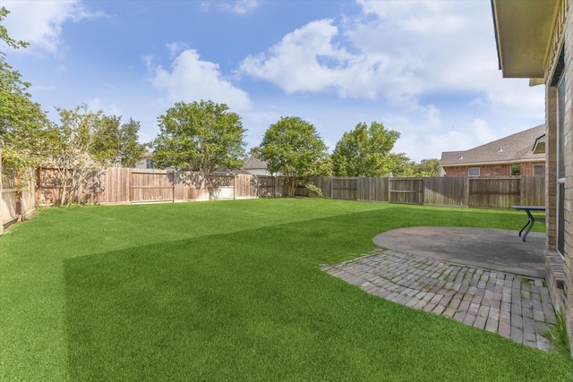 15127 Woodford Hollow Ln, Cypress, TX 77429 - view of yard featuring a patio