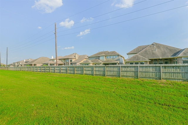 13510 Dovetail Canyon Ct, Rosharon, TX 77583 - view of yard with a residential view