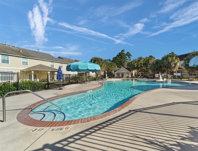13600 Breton Ridge St Unit 25B, Houston, TX 77070 - community pool featuring fence and a patio