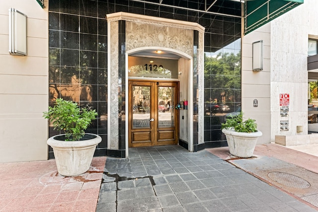 1120 Texas St Unit 7D, Houston, TX 77002 - property entrance with french doors