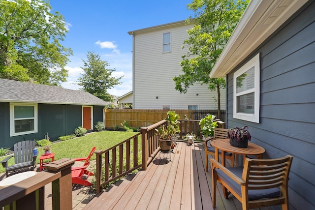 1710 Spring St, Houston, TX 77007 - view of deck