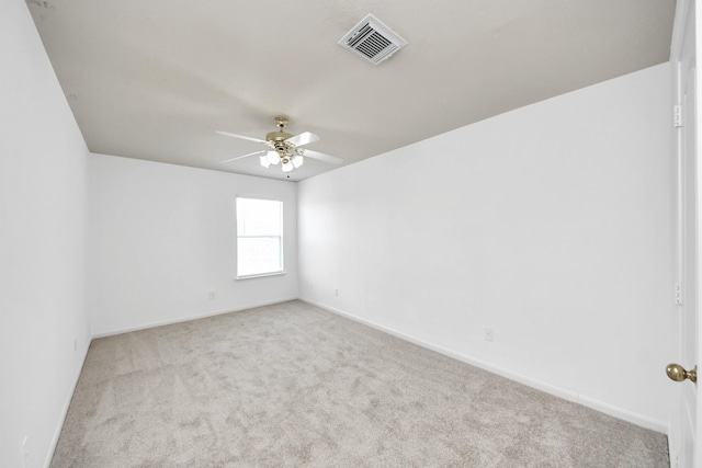 13114 Oak Ledge Dr, Houston, TX 77065 - carpeted spare room with a ceiling fan and baseboards