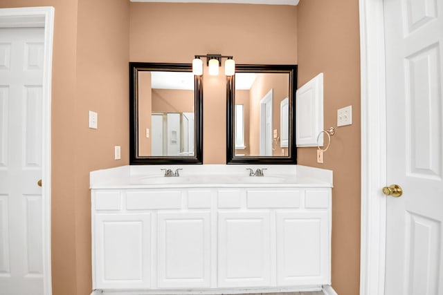 13114 Oak Ledge Dr, Houston, TX 77065 - bathroom with double vanity