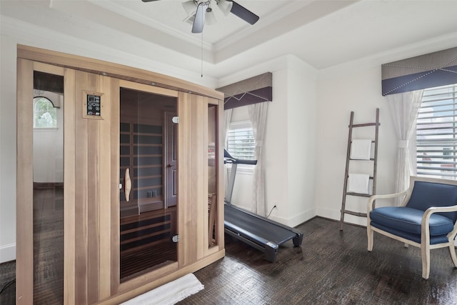 3109 Mcculloch Cir, Houston, TX 77056 - relaxing sauna featuring baseboards