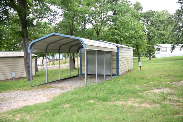 112 Lcr 902, Jewett, TX 75846 - view of parking / parking lot with driveway and a carport
