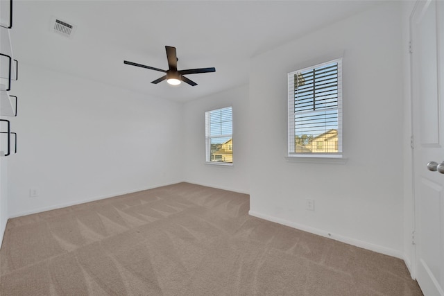 23431 Wrexham St, Spring, TX 77373 - carpeted empty room with a ceiling fan and baseboards