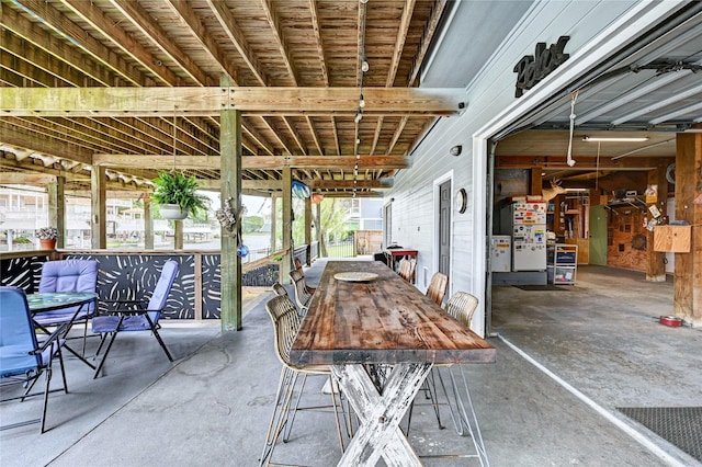 view of patio / terrace with outdoor dining space