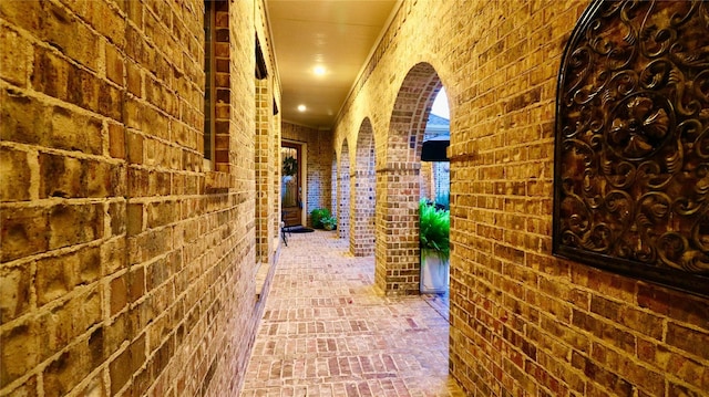 view of hallway